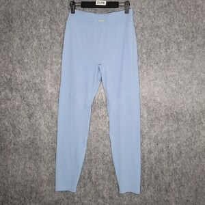 Gymshark Whitney Simmons Leggings Large Blue Yoga Scrunch Butt Lifting Shaping